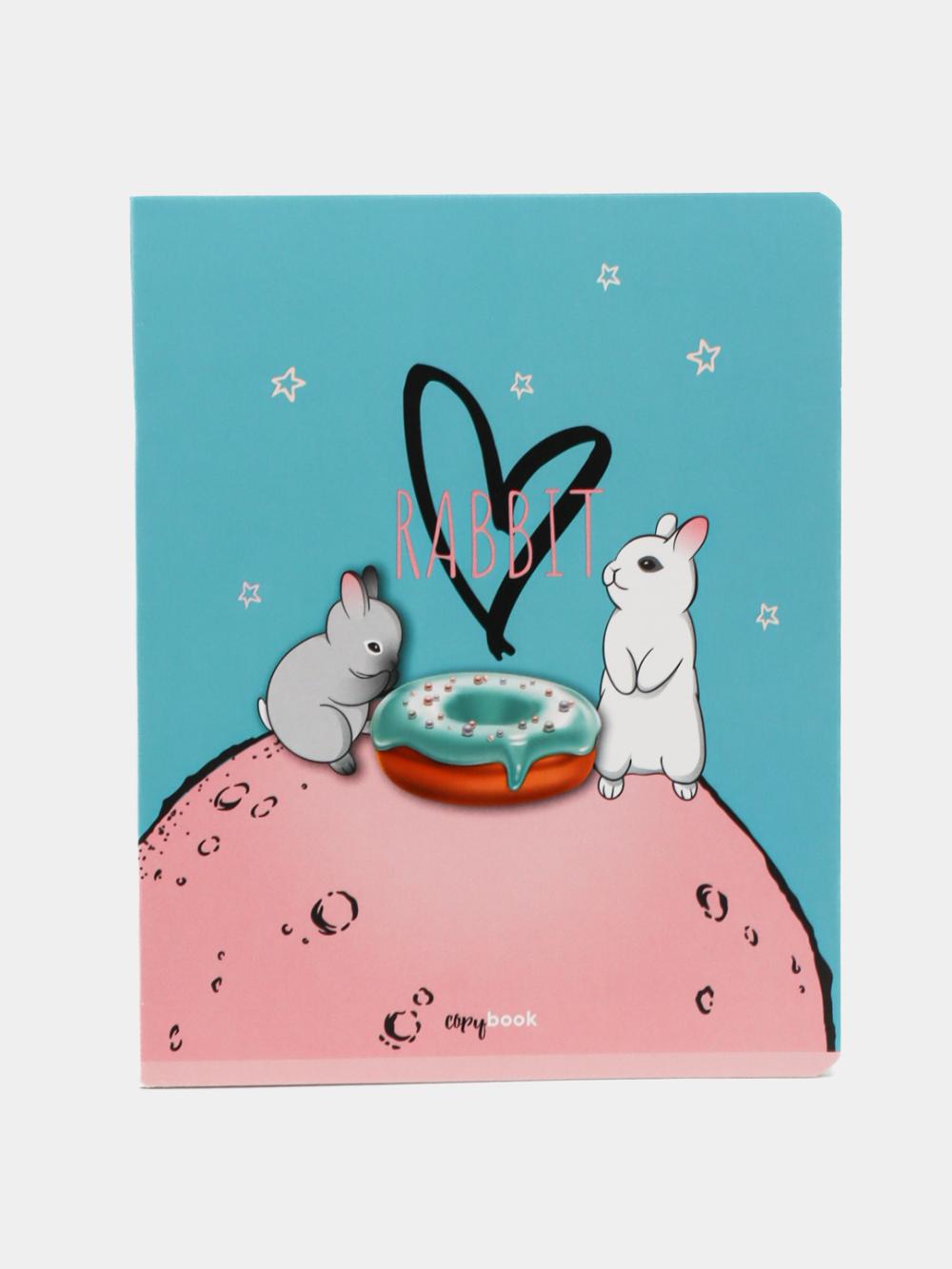 Тетрадь 40л., А5, клетка BG "Rabbit", эконом Т5ск40_10042 1