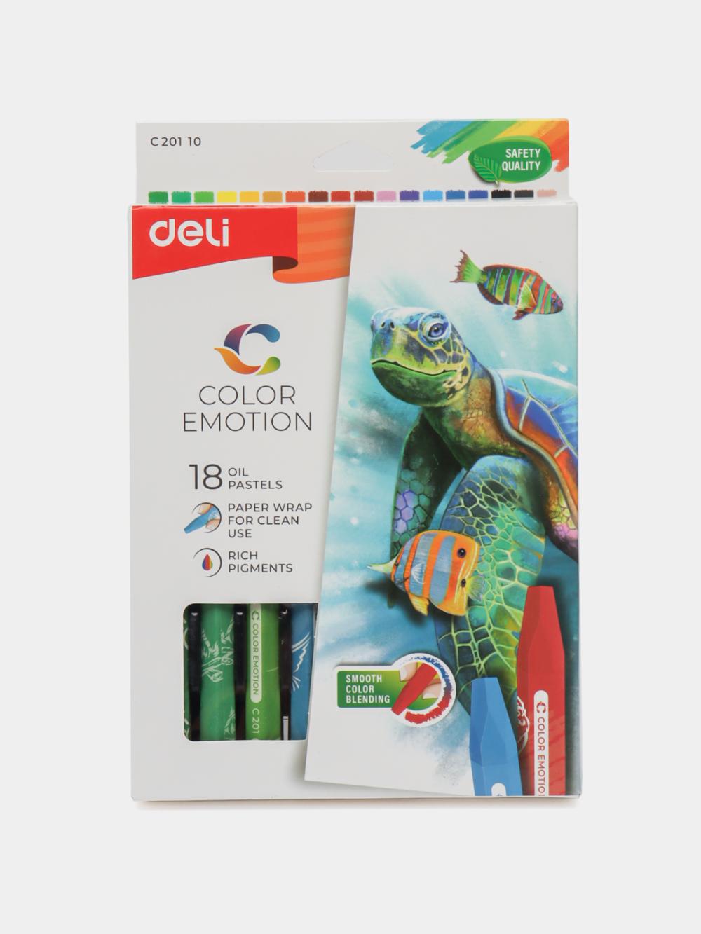 Мелки пастельные Deli 18цв 20110 Deli 20110-EC 1