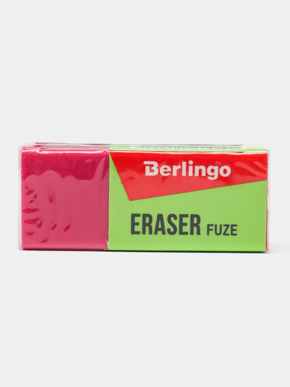Ластик Berlingo "Fuze", цвета ассорти, 50*20*11мм BLc_00380 1