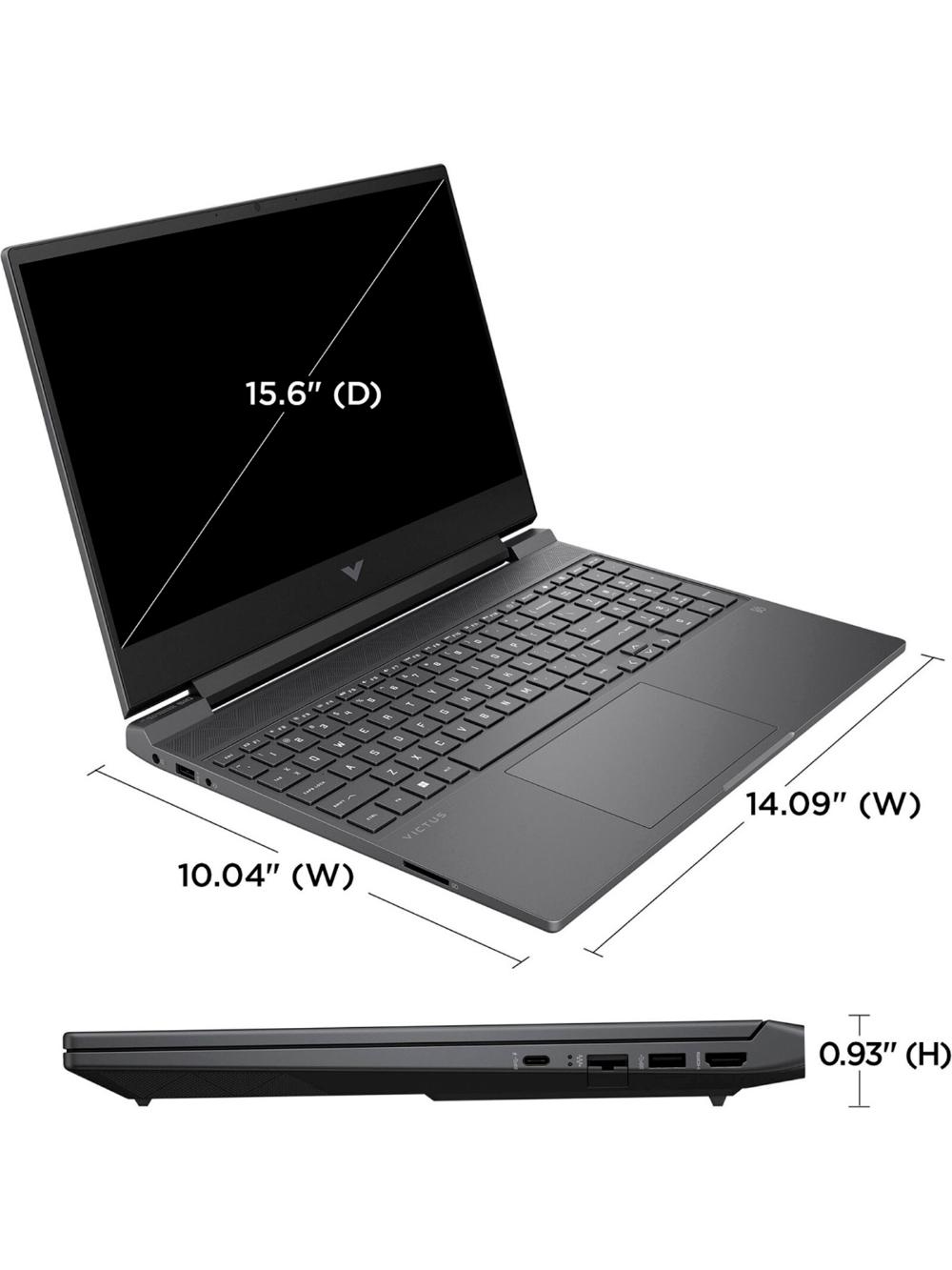 O'yin noutbuki HP Victus 15-fa1018nia ( 15.6 FHD IPS 144 Hz | i5-13500H | ОЗУ 16 Гб | SSD 512 Гб | RTX™ 4050 6 Гб ) 2