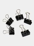 Yengil bosiladigan qistirgich 25 mm, 48 dona (qora) Deli 8564-S 2
