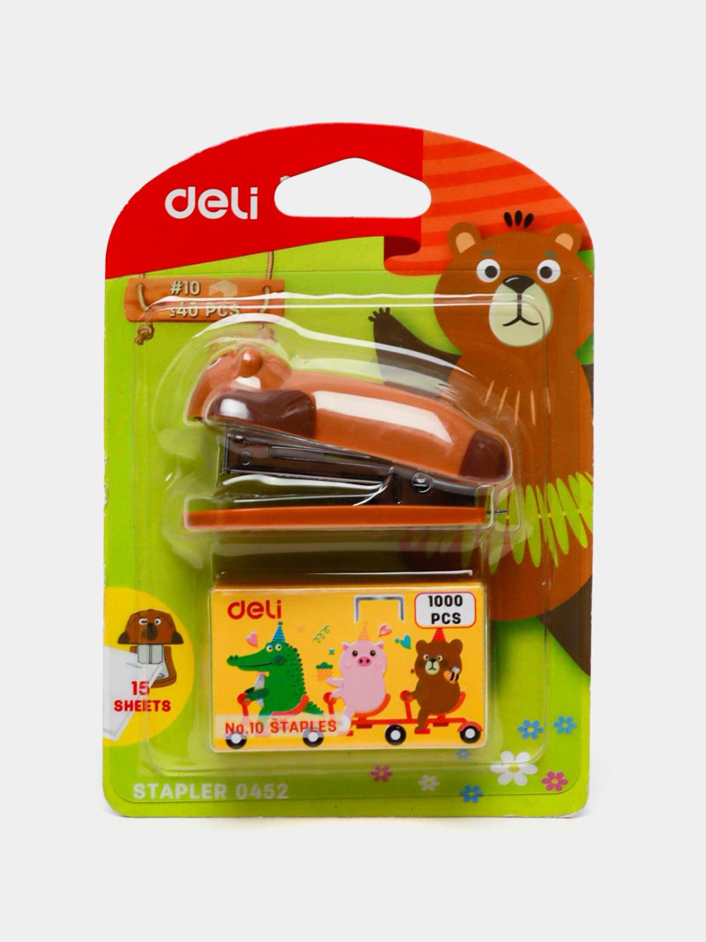 Степлер №10  0452 Deli 0452 5