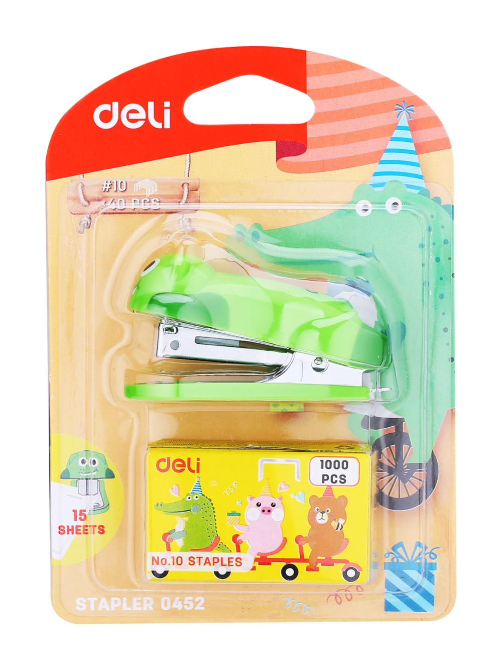 Степлер №10  0452 Deli 0452 1