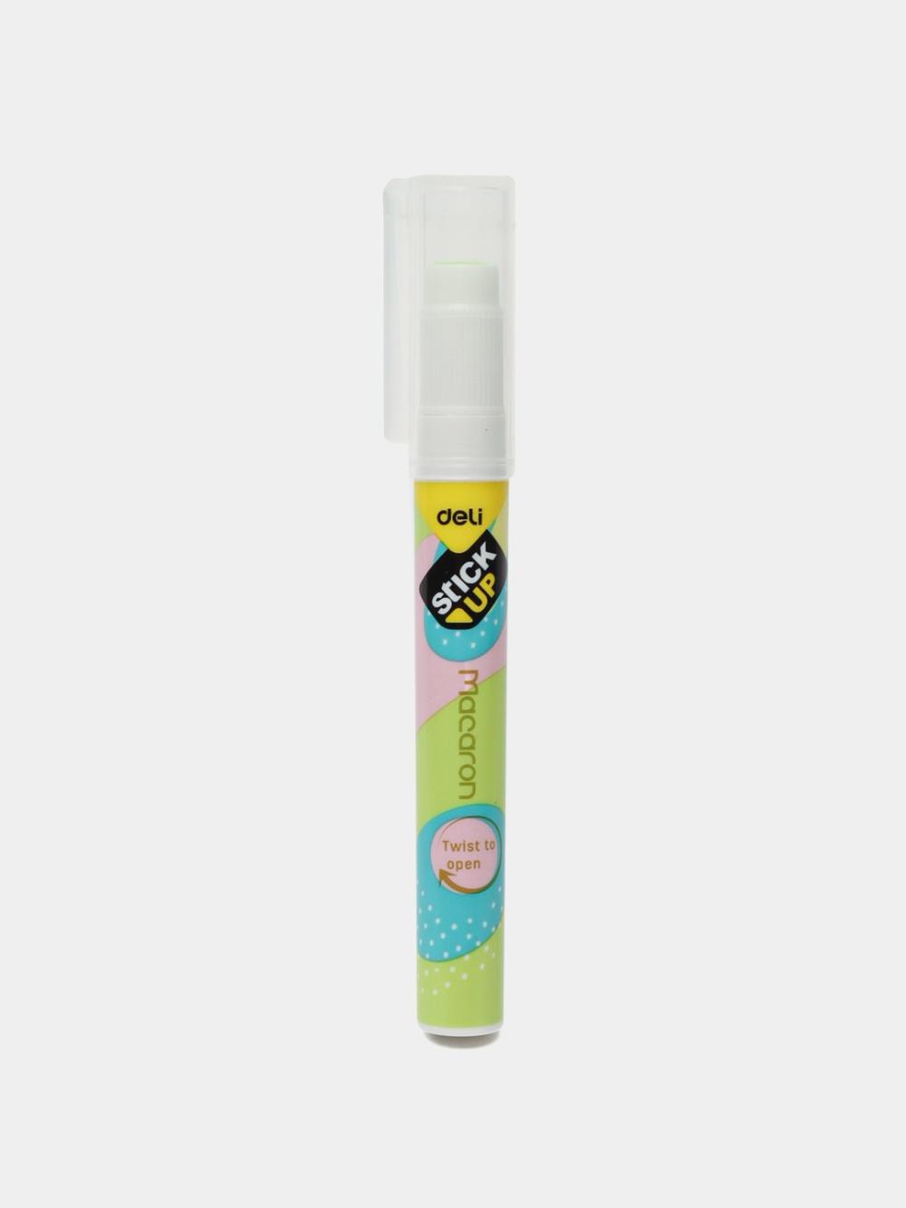 Клей-карандаш с клипом 2,6гр (прозр) 23810 Deli 23810-EA 1