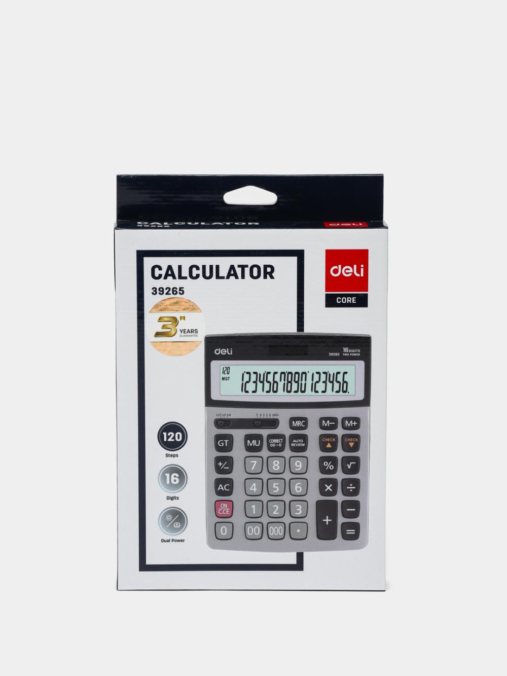 Kalkulyator 16 bit CHECK 39265 Deli 39265 1