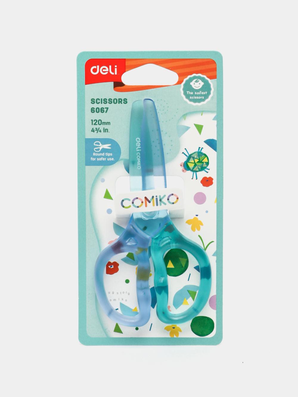 Qaychi 6067 120 mm Deli bolalar uchun plastik. 6067 5