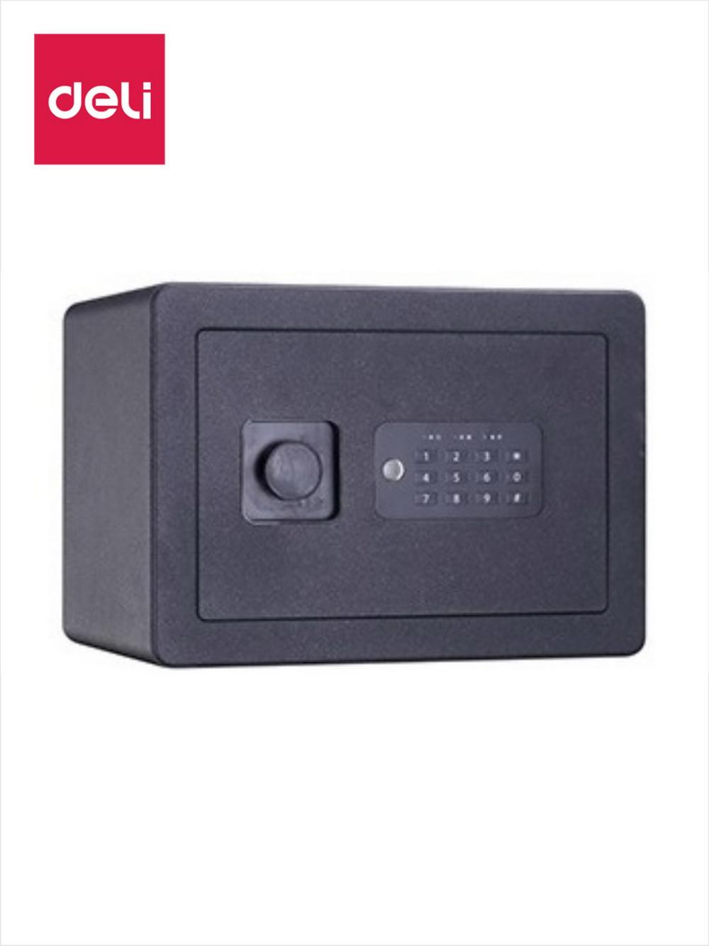 Seyf 250*350*250 (qora) Deli 33515-bk 1