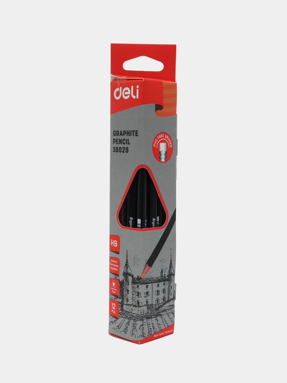 Qalam HB o'chirg'ich bilan Deli 38029 3