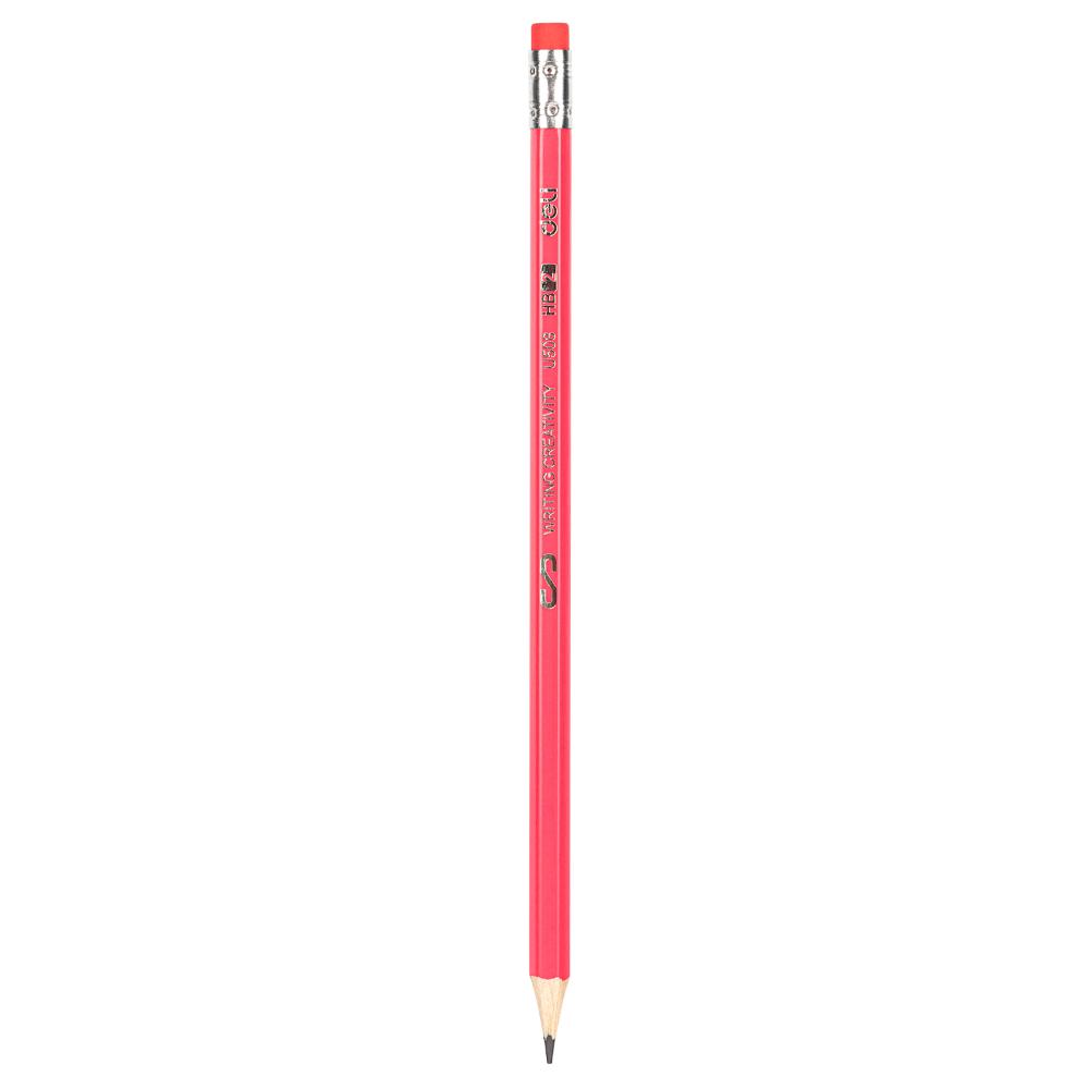 Карандаш HB 50806 Deli с ластиком в тубе Scribe 50806-EU 2