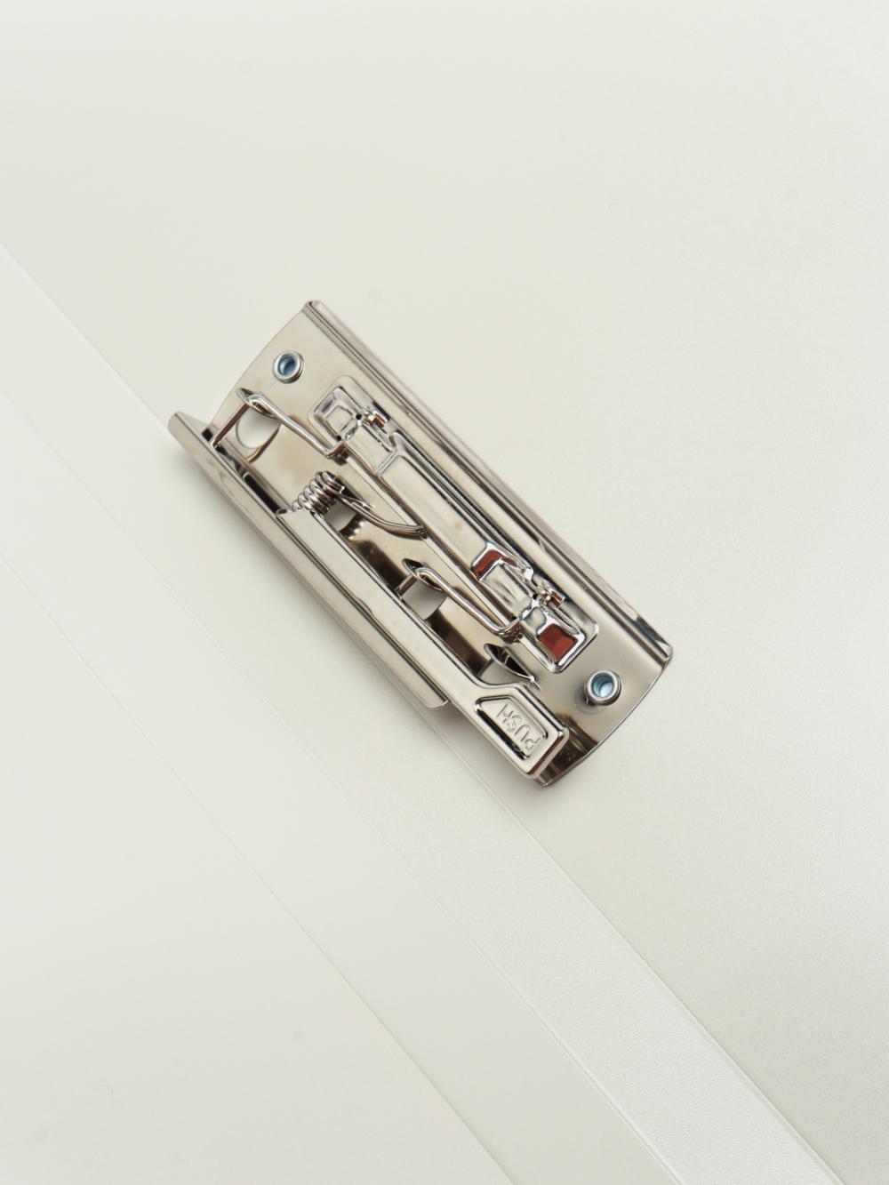 Папка с бок. зажимом (бл) NS181 Deli 181-NS-wt 3
