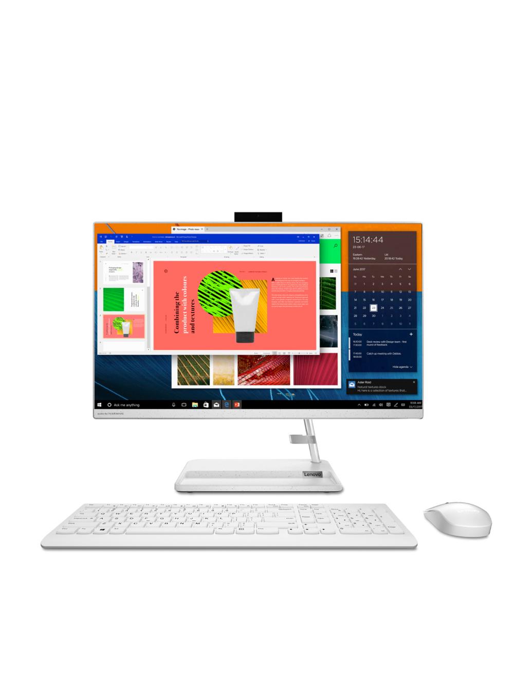 Моноблок Lenovo AIO3 24ALC6 F0G10087RK ( 24 FHD IPS | Ryzen7 5700U | DDR4 8GB | SSD 512GB) 1