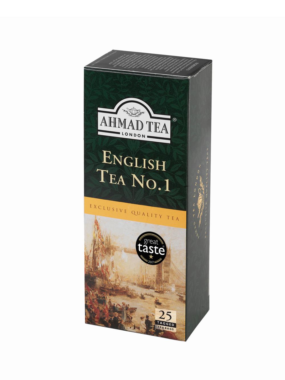 Choy Ahmad Tea Qora Maydalangan Paketik 'Ingliz №1 25x2 dona 2