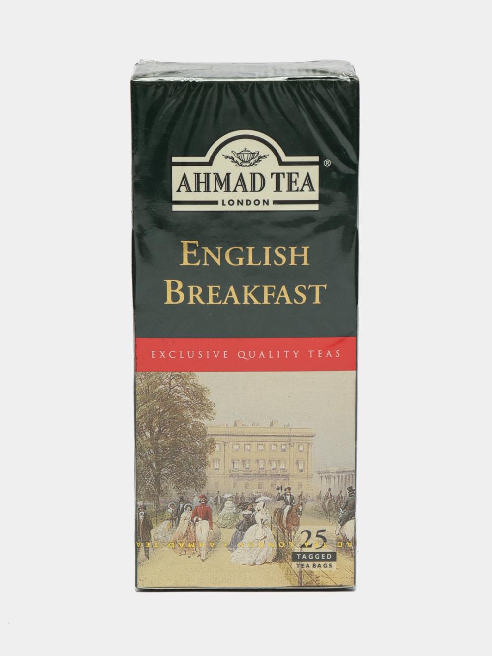 Чай Ahmad Tea English Breakfast, 25 пакетиков 1
