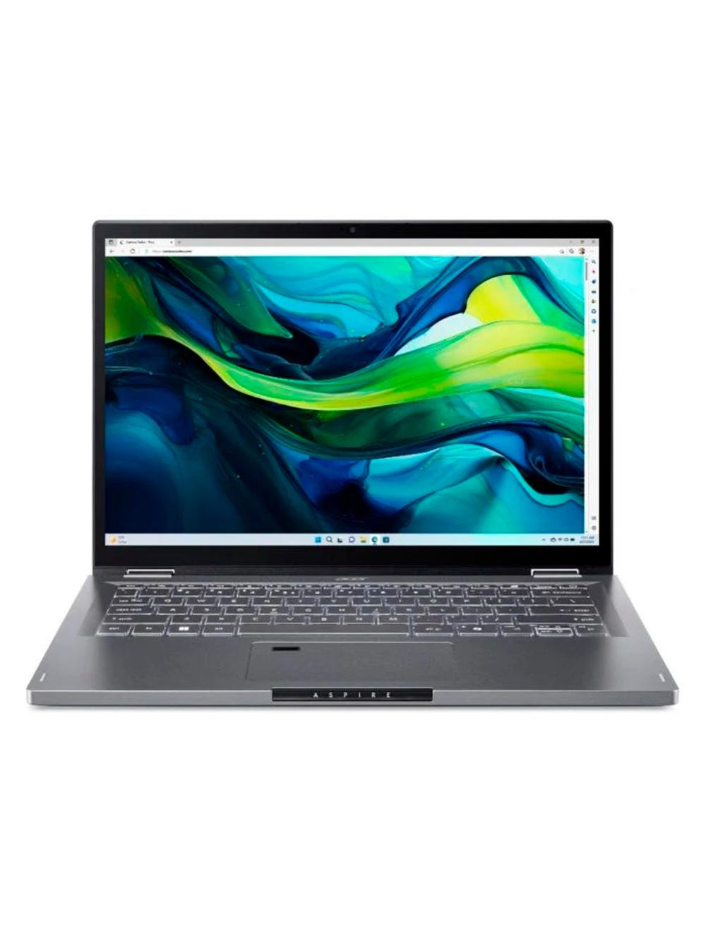 Ноутбук Acer Aspire Spin 14 ( Intel Core 5 120U | 8 ГБ LPDDR5 | 512 ГБ SSD | 14 WUXGA IPS ) 1