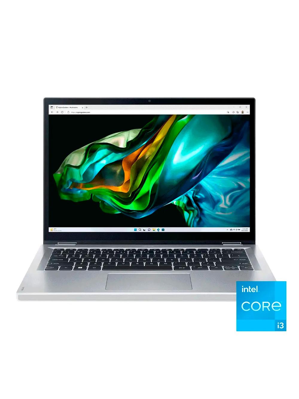 Ноутбук Acer Aspire 3 Spin SP314 (14" WUXGA IPS | i3-N305 | LPDDR4x 8GB | SSD 256GB) 1