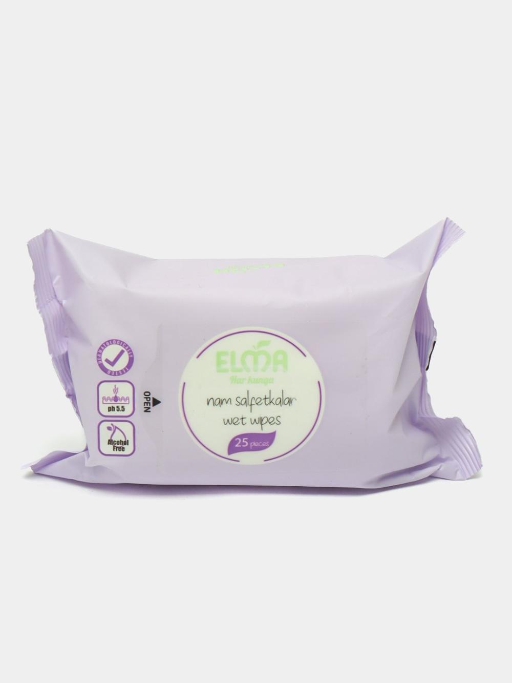 Влажные салфетки Elma, "Premium", 25 шт 1