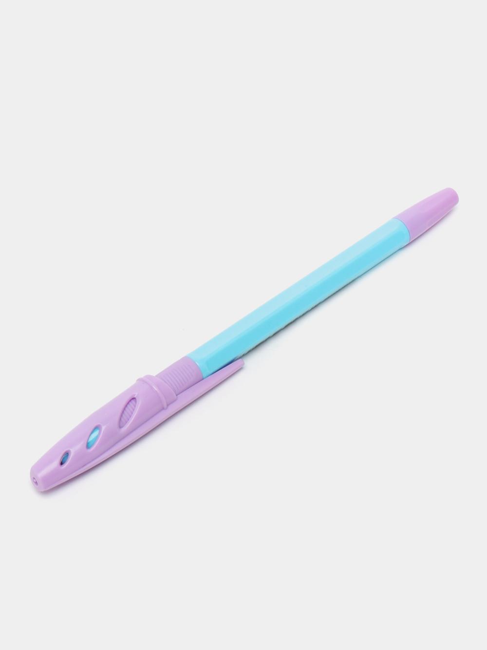 Sharikli ruchka Tribase Grip Haze – 0,7 mm, ko‘k siyoh, assorti korpus, gripli Berlingo CBp_70966 1