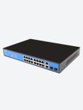 Коммутатор AI PoE 16 порта POE + 4 восходящих канала 3