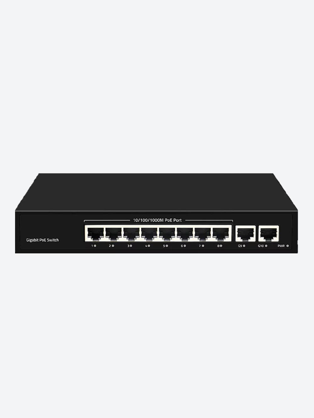Коммутатор Hicom Hi-8PM2UM AI POE SWITCH  8+2 1
