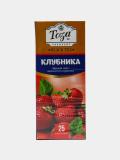 Чай Toza: Чайные пакетики Toza, чёрный, со вкусом клубники, 25 шт. 2