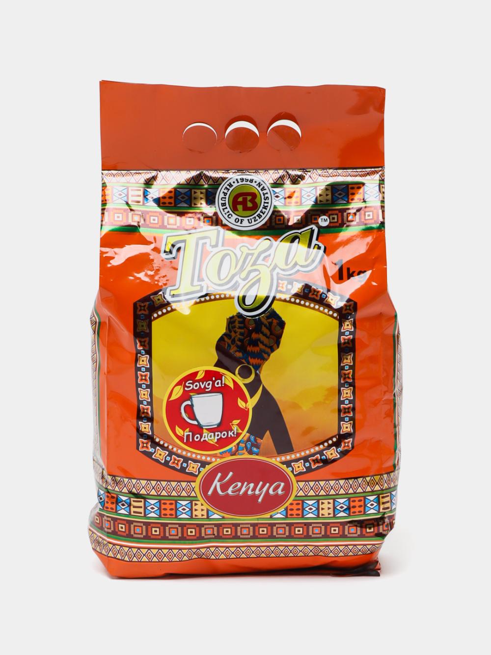 Чай Toza Kenya, чёрный чай, 1 кг + стакан в подарок 1