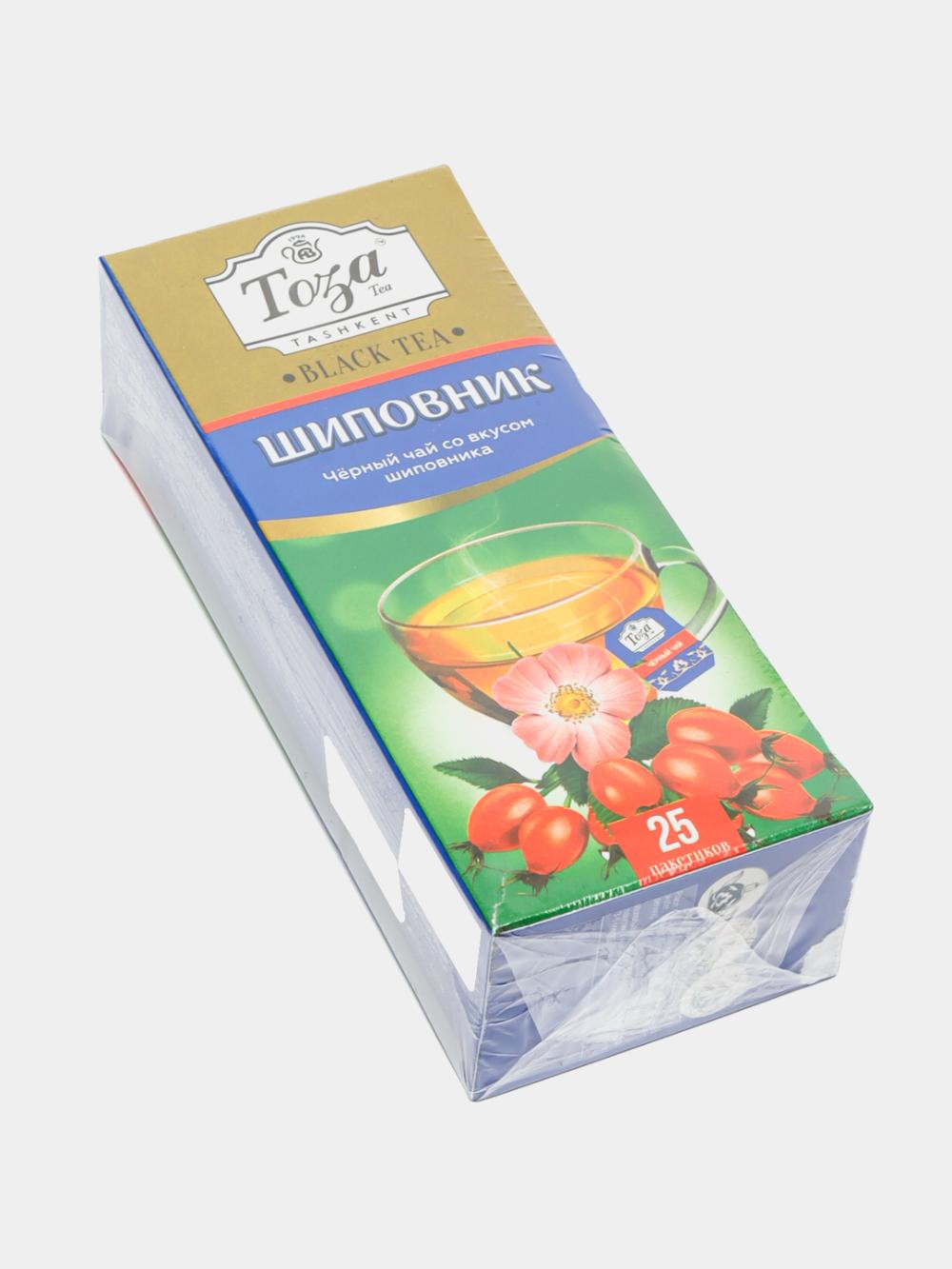 Чай Toza: Шиповник Toza в пакетиках, 25 шт. 2