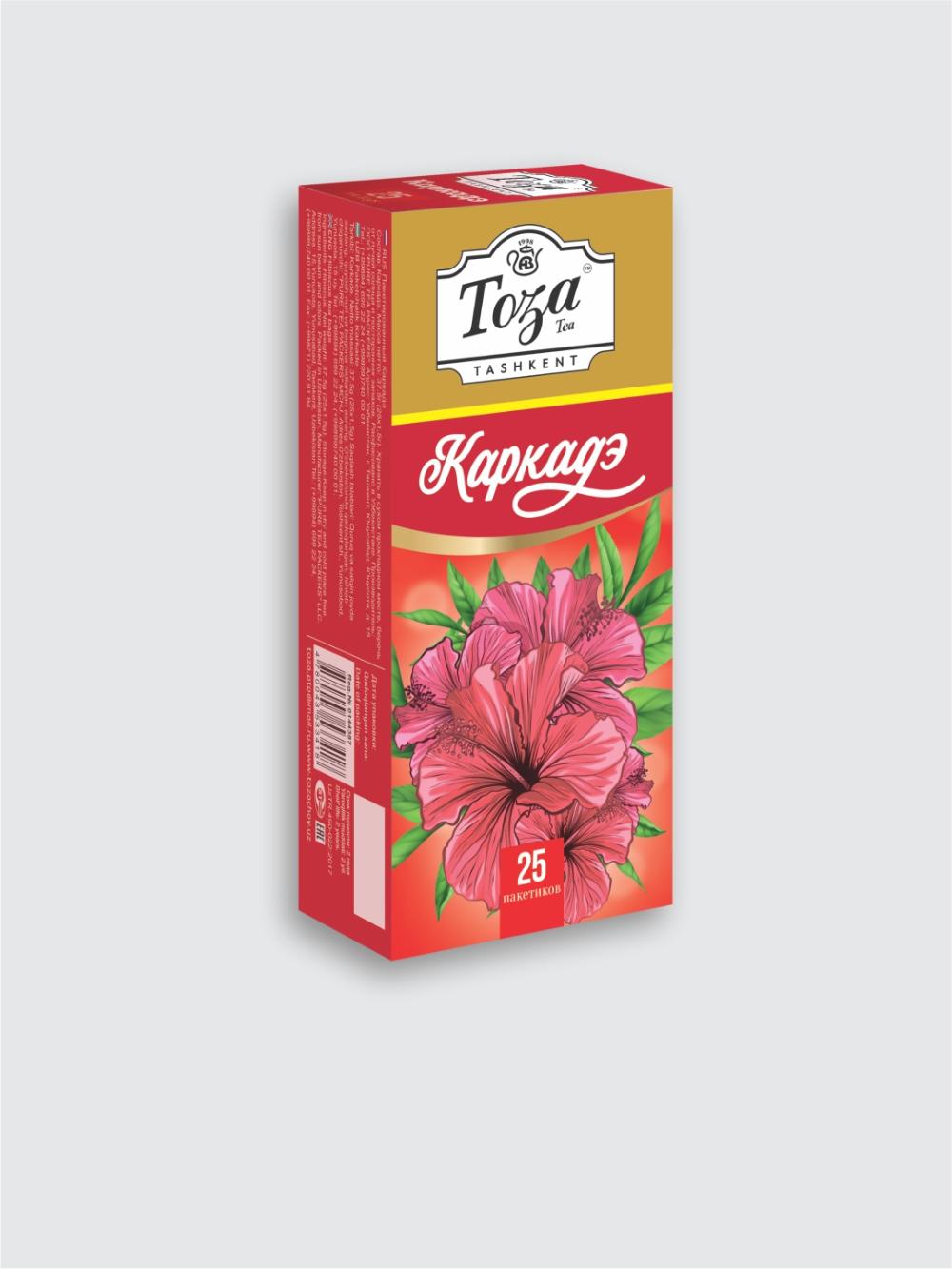 Чай Toza: Чай Каркаде Toza, 25 шт. 1