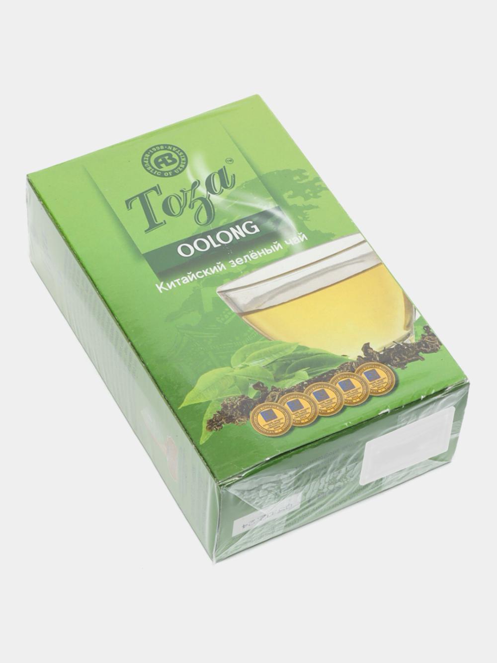 Чай Toza: Зелёный чай Toza Улун, 80 г 2