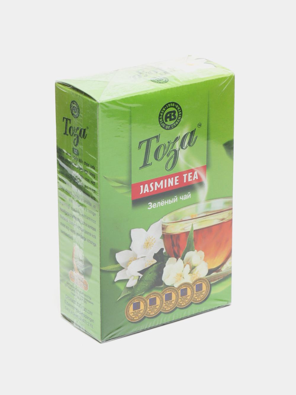 Чай Toza: Зелёный чай Toza Жасмин, 80 гр 1
