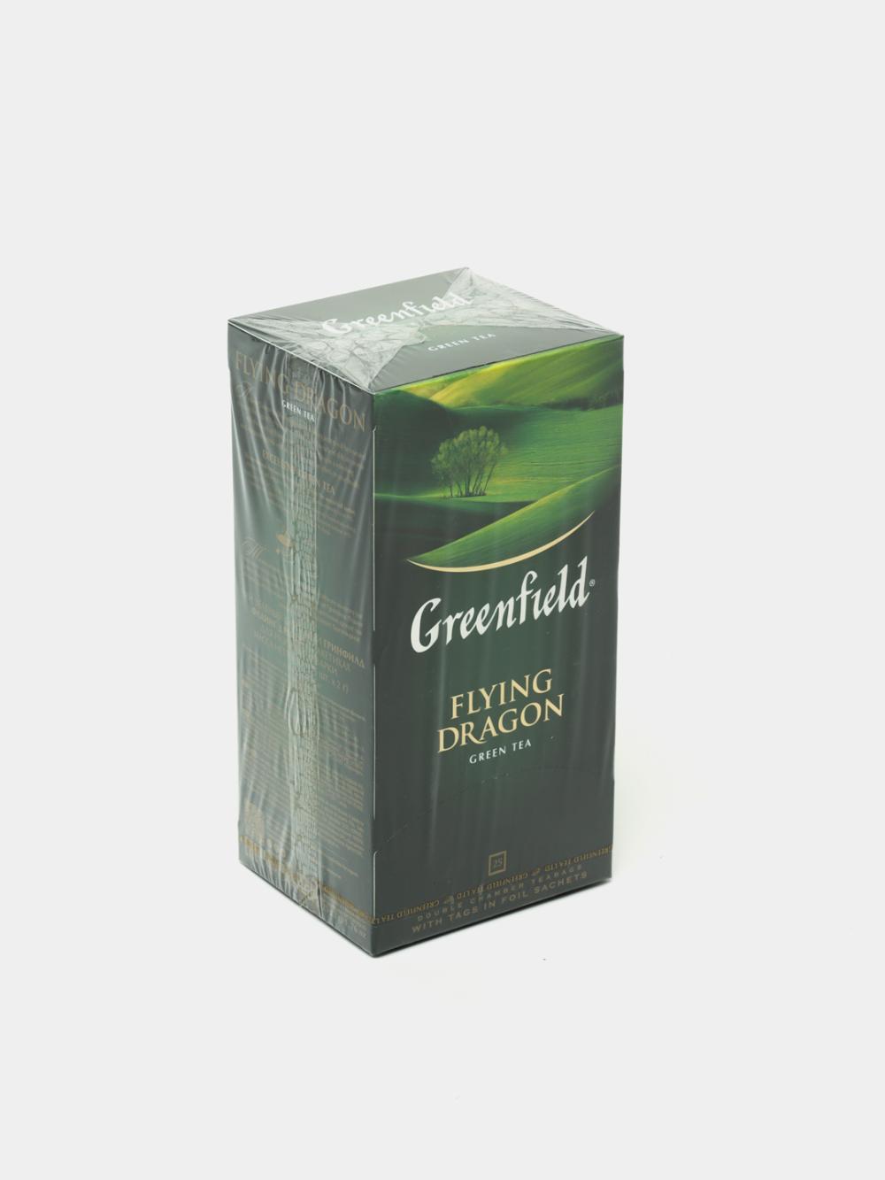 Чай зелёный GREENFIELD FLYING DRAGON 100гр x 14 2