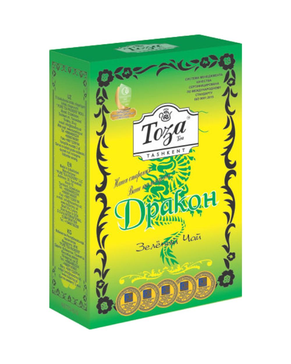 Чай Toza: Зелёный чай Toza Дракон, 80 г 1