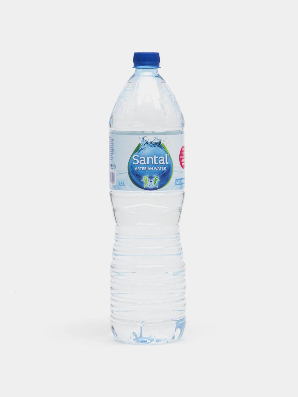 Santal негазированная вода 1,5 л, минимальный заказ 1 блок, в блоке 6 шт, цена указана за  1 блок 2