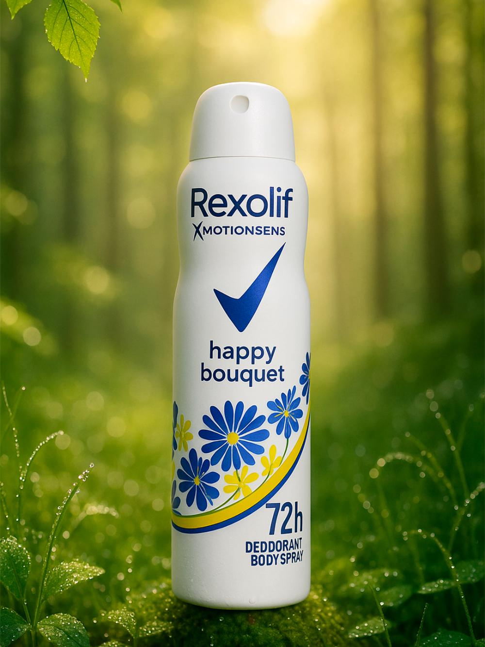 Антиперспирант женский Rexolif Happy Bouquet, 200 мл 1