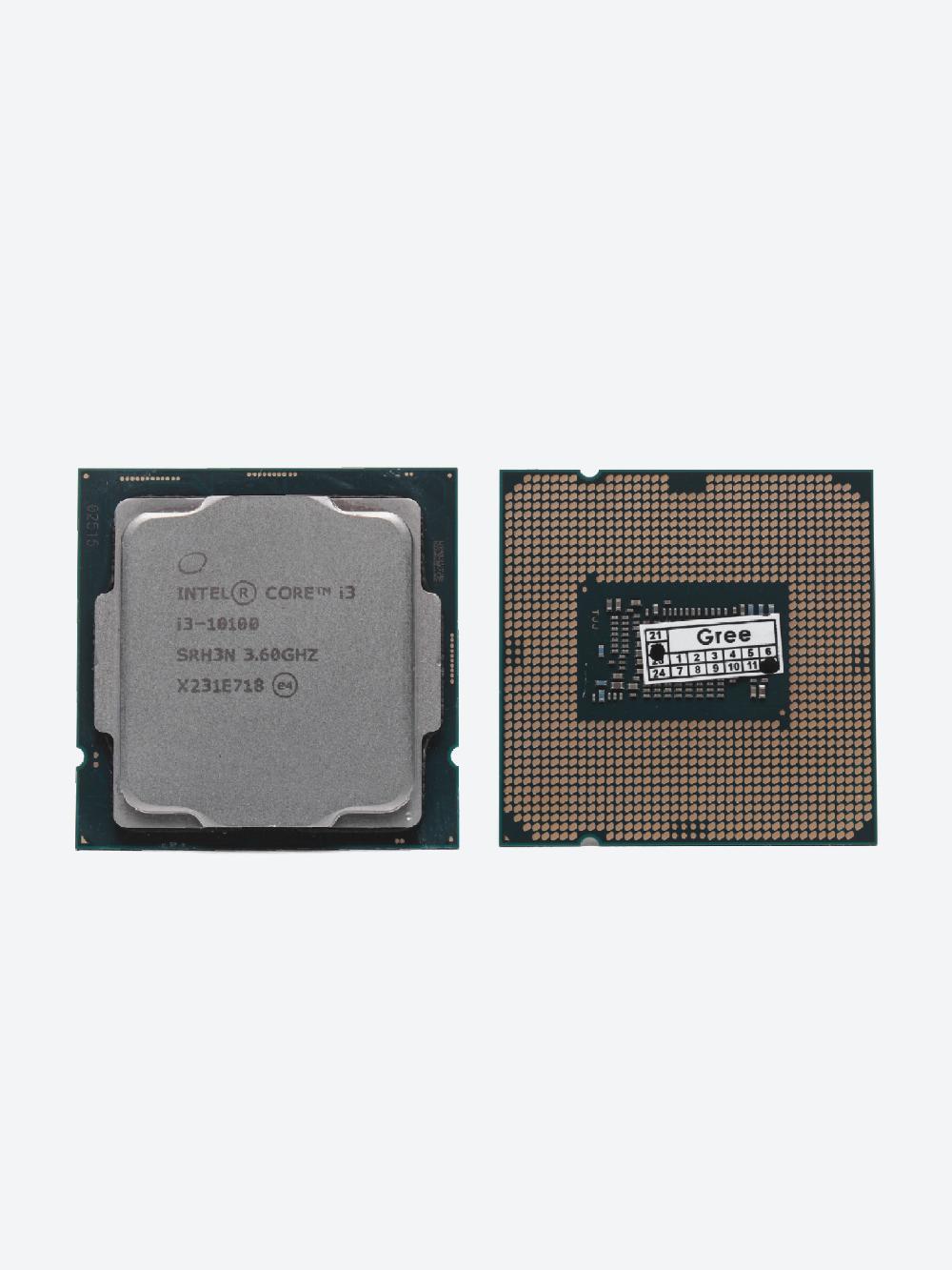 Protsessor Intel Core i3 - 10100, 3,6 GGs, 6 MB, oem, LGA1200, Comet Lake 3