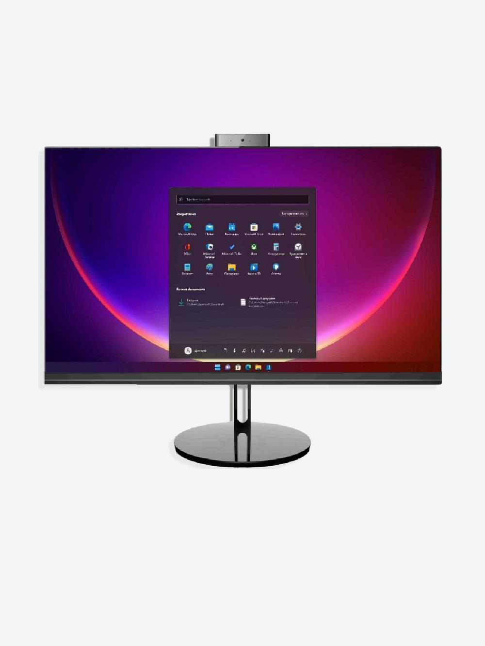 Monoblok AIO K5 23,8" Full HD LED (1920x1080) CPU Intel G6400, 4,0 GHz/ DDR4 8 GB/ MB H510/ SSD 128 GB 2