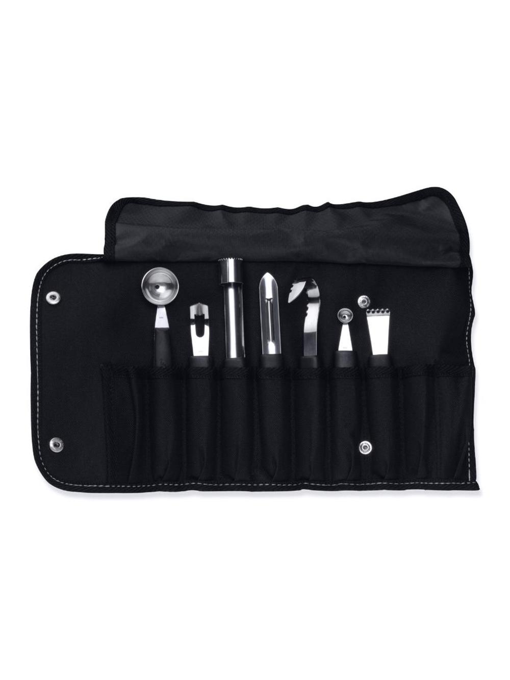 Набор для карвинга BergHOFF Essentials 1108478, нержавеющая сталь, 7 предметов, черный 3
