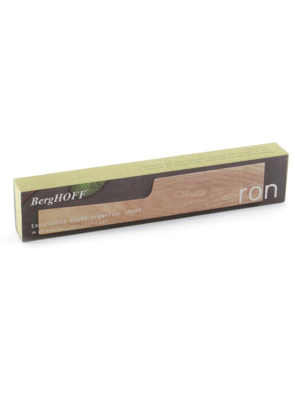 BergHOFF Ron organayzer, pichoq uchun, 30 sm, yog'och, jigarrang 5
