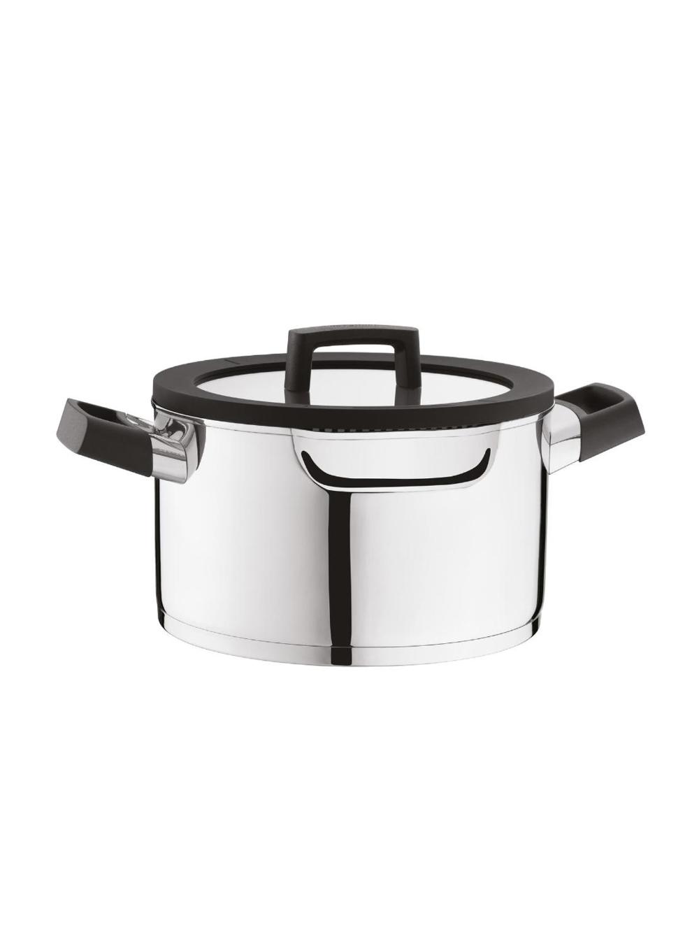 Набор посуды BergHOFF UQONIQ DownDraft, нержавеющая сталь, 7 предметов 4