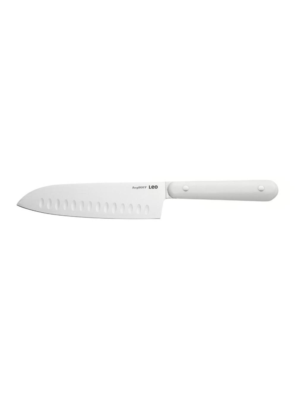 BergHOFF Spirit santoku pichog'i, zanglamaydigan po'lat, tig'ining kengligi 17 sm, oq 3