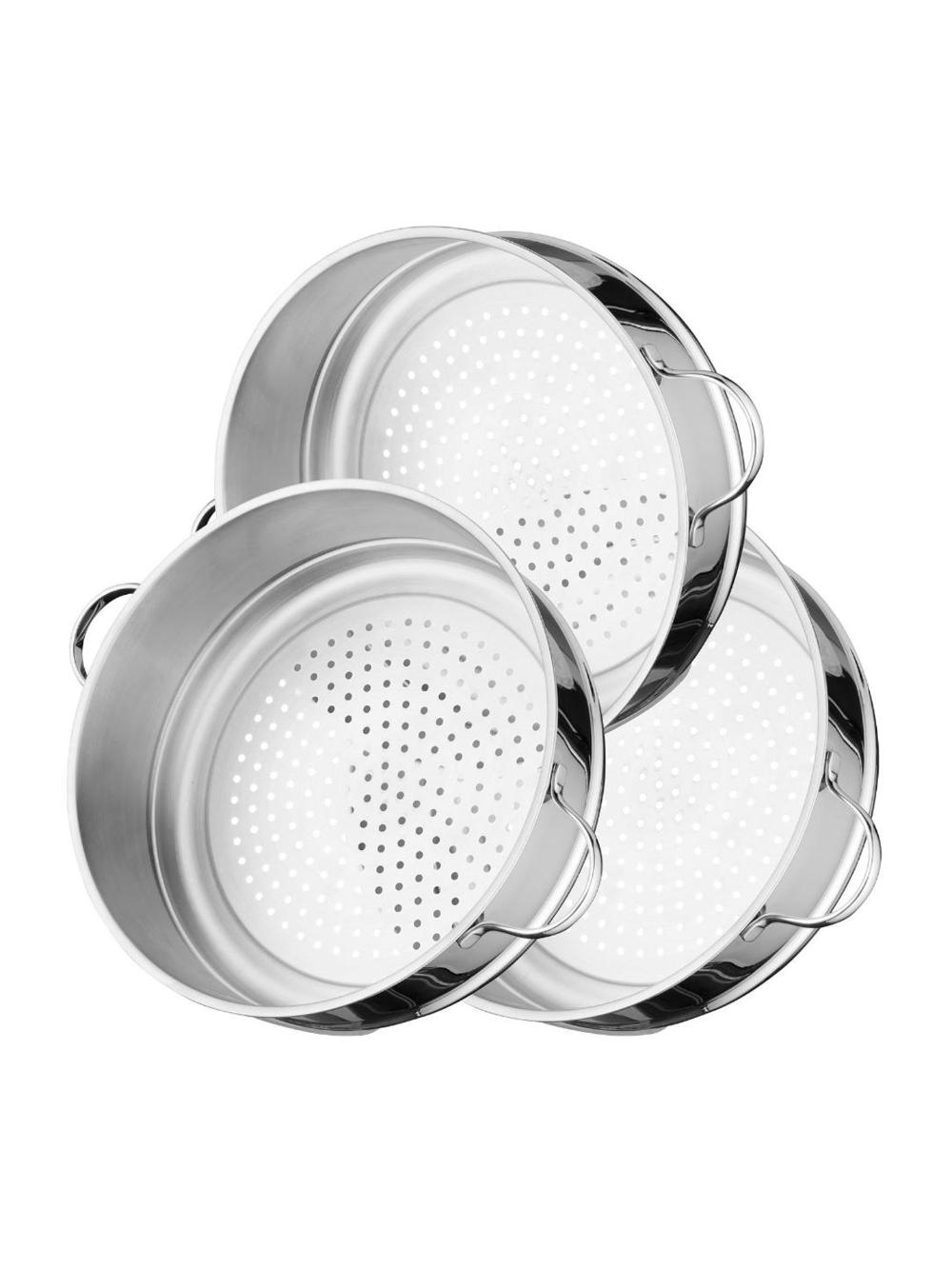 Пароварка BergHOFF Essentials 1100241, нержавеющая сталь, 5 предметов, мытье в посудомойке 4