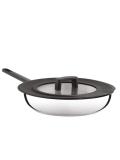 Набор сковород BergHOFF Essentials Downdraft, 18/10 нержавеющая сталь, черный 2