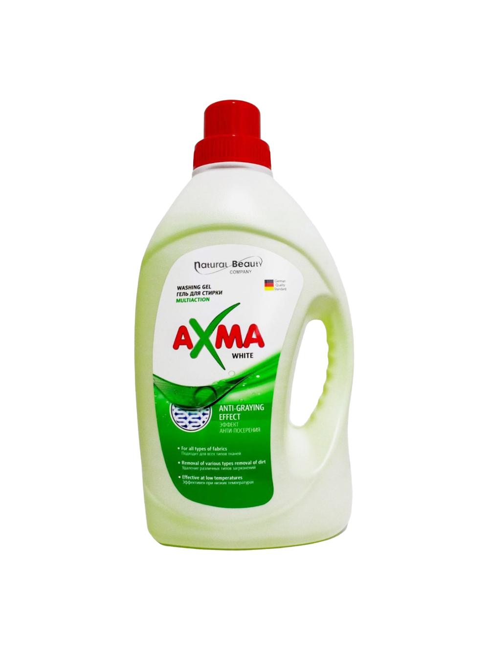 AXMA 4 kg MULTIACTION kir yuvish geli oq kirlar uchun 1