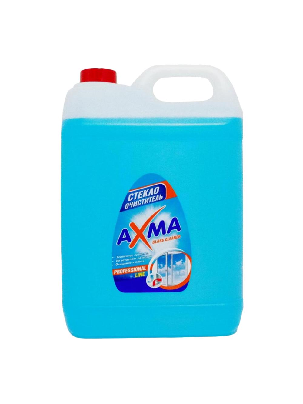 Oyna yuvish vositasi AXMA 5 l Professional line Glass Cleaner. Minimal buyurtma 2 donadan. 1
