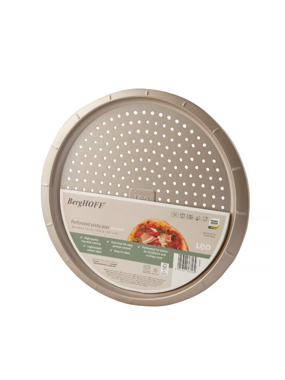 BergHOFF Leo Balance pitsa uchun qolip, yuqori uglerodli po'lat, 32sm 1