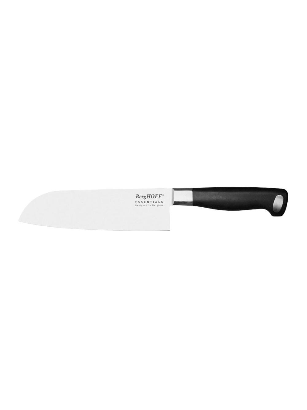 BergHOFF gourmet line 1399487 pichog'i, yapon, 18 sm, po'lat, zarb qilingan, poliformaldegid dastali, qora 1
