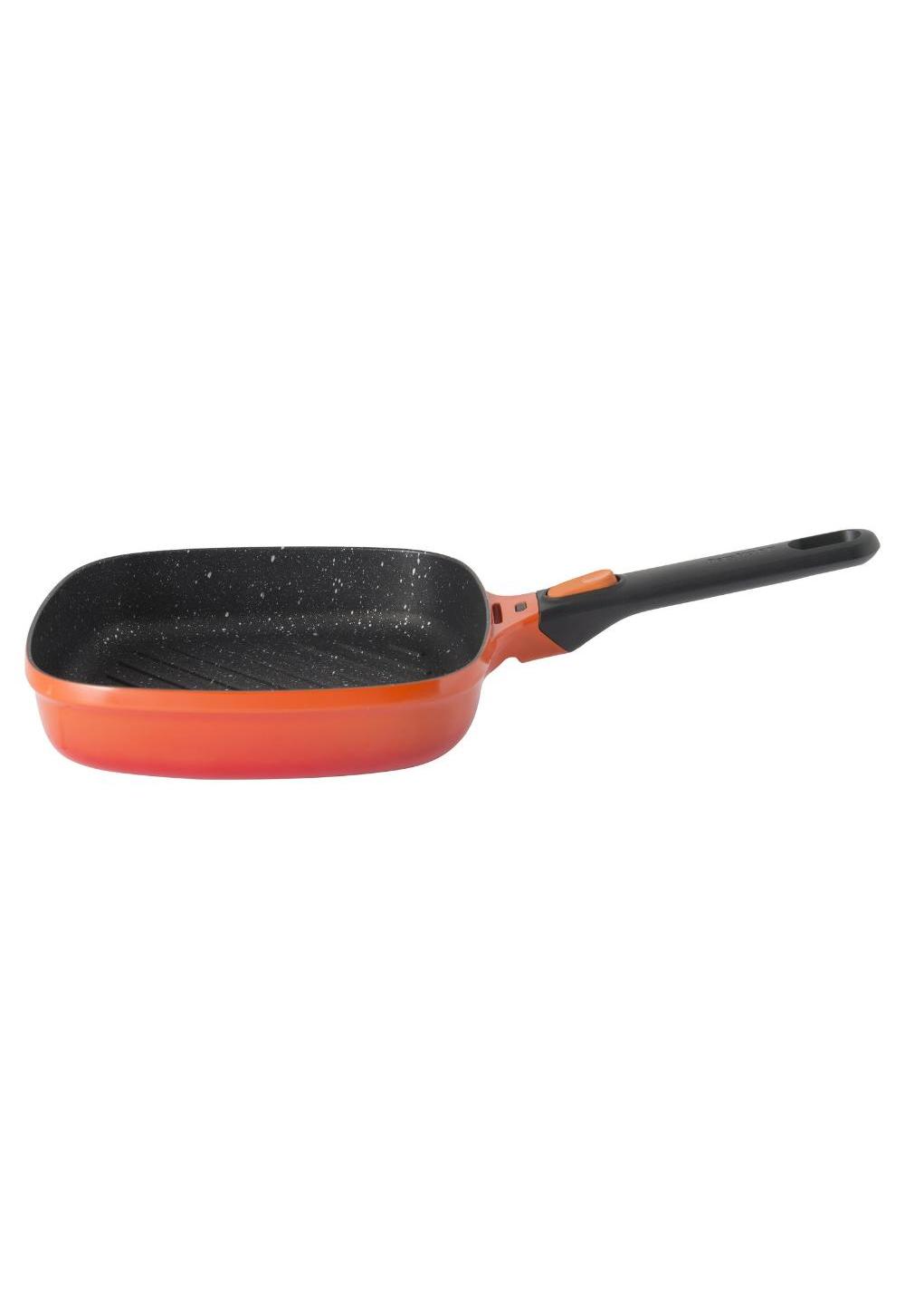 BergHOFF "Gem" gril tova, yechiladigan dastali, quyma alyuminiy, to'q sariq, 24 sm 1