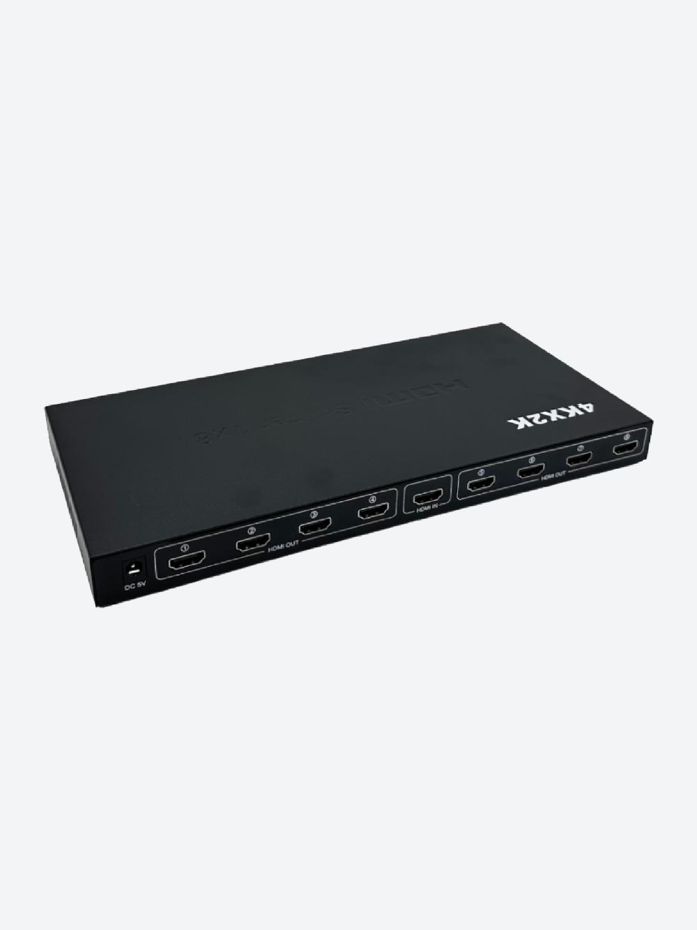 HDMI Splitter 1x8, bitta tasvirni sakkizta 1080P 2K,4Kga ajratadi 2