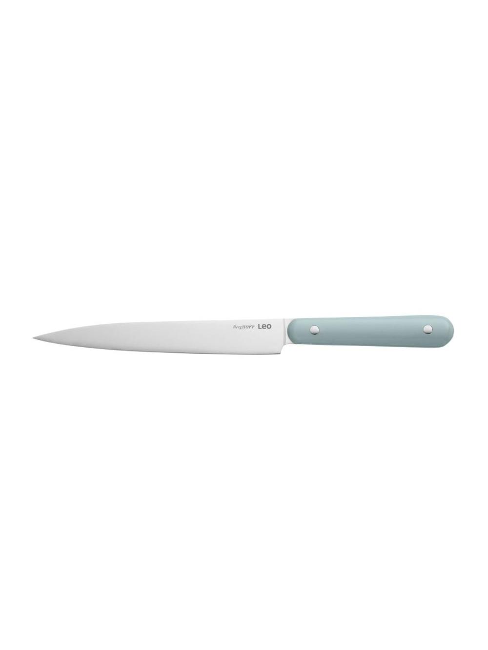 Нож BergHOFF Slate, лезвие сталь, нержавеющая сталь, мытье в посудомойке, голубой, 20см 1