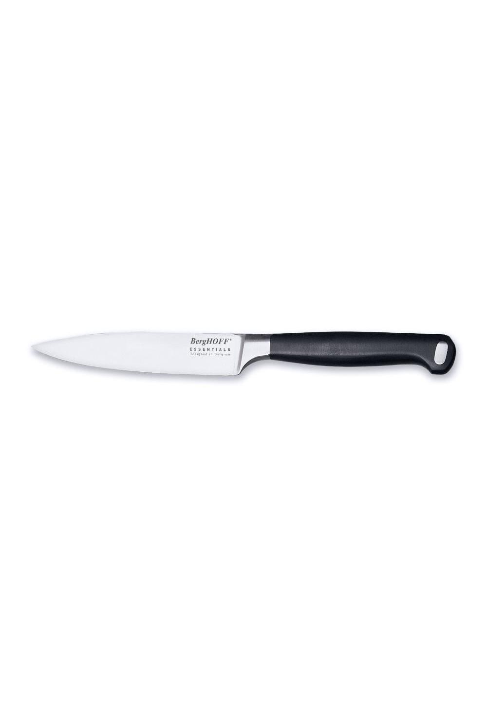 BergHOFF "Gourmet" sabzavot pichog'i, egiluvchan, pichoq 9 sm, yopishmaydigan qoplama, po'lat, qora 1