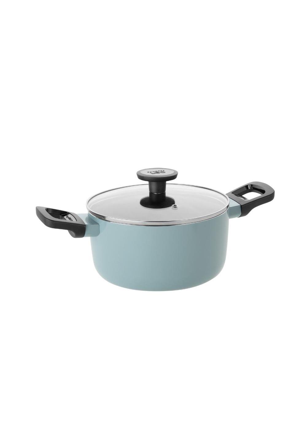 BergHOFF - Кастрюля с крышкой 20 см 2,9 л Leo Slate арт. 3950333 1